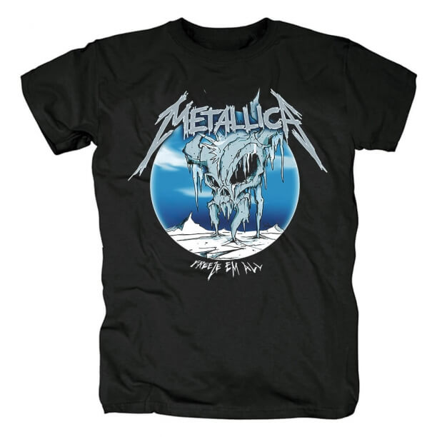 Unik Metallica Band T-shirts Us Metal T-Shirt