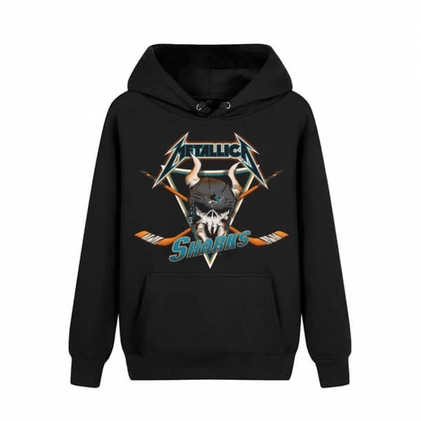 Eşsiz Metallica Kapşonlu Tişörtü Bize Metal Rock Grubu Hoodie