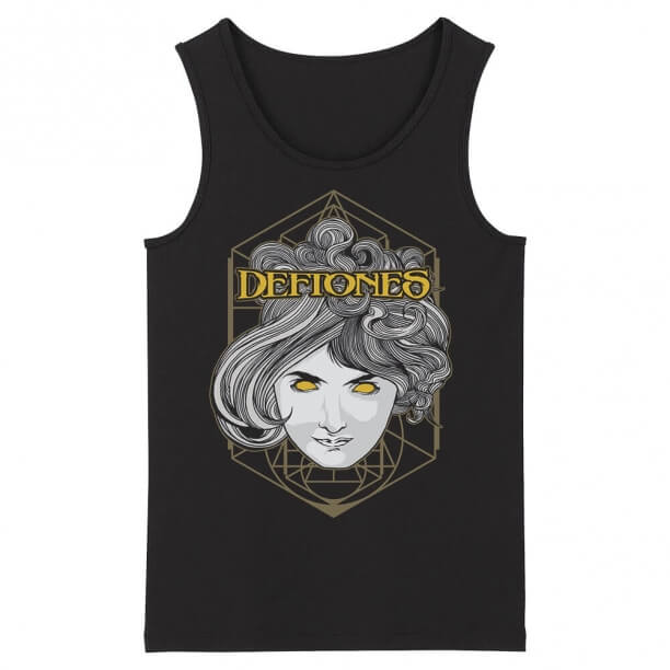 Unique Us Deftones Tank Tops Metal Sleeveless Shirts