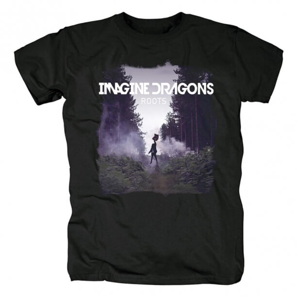 Cămașe unice Imaginați-vă Dragons Band Roots Tricouri tricouri rock
