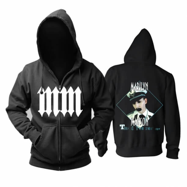 Unik os Marilyn Manson Hoodie Metal Rock Sweat Shirt