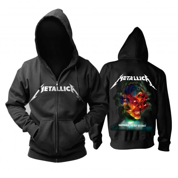 USA Metallica Hoodie Metal Music Sweat Shirt