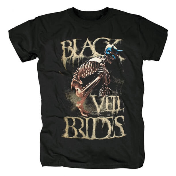 Abd Siyah Peçe Gelinler Bant T-Shirt Hard Rock Punk Rock Gömlekleri