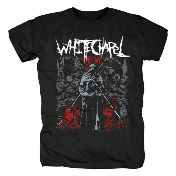 Bize Sert Kaya Metal Grafik Tee Whitechapel Tişört