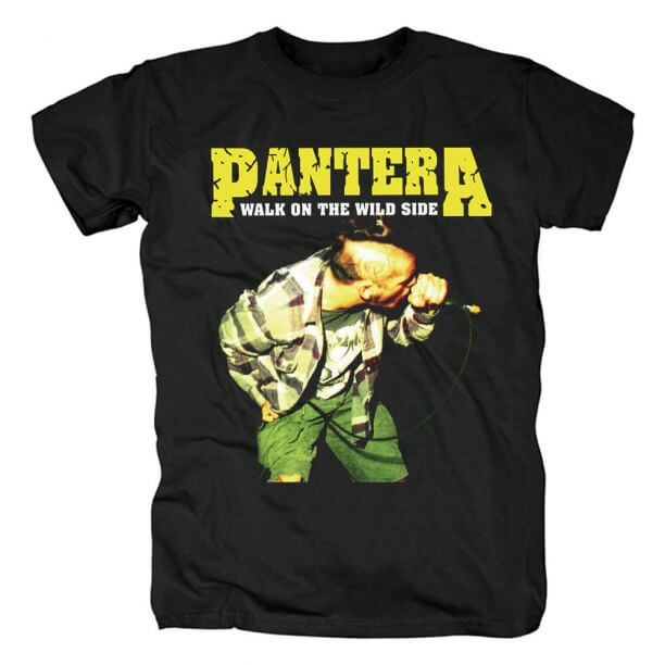 T-Shirt Pantera in metallo