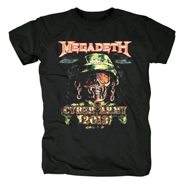 Us Metal Graphic Tees Megadeth 시스템이 티셔츠에 실패했습니다