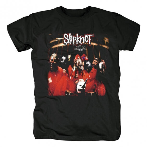 Nás Metal Graphic Tees Slipknot Band T-Shirt