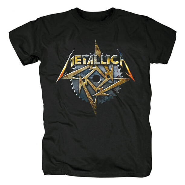 Bize Metal Rock Grubu Tees Metallica Tişört