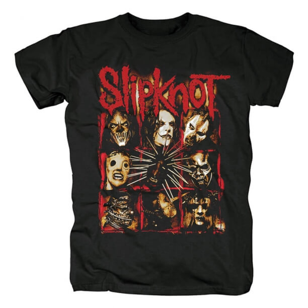 Nous Metal Rock Band Tees Slipknot T-shirt Encadré Sale
