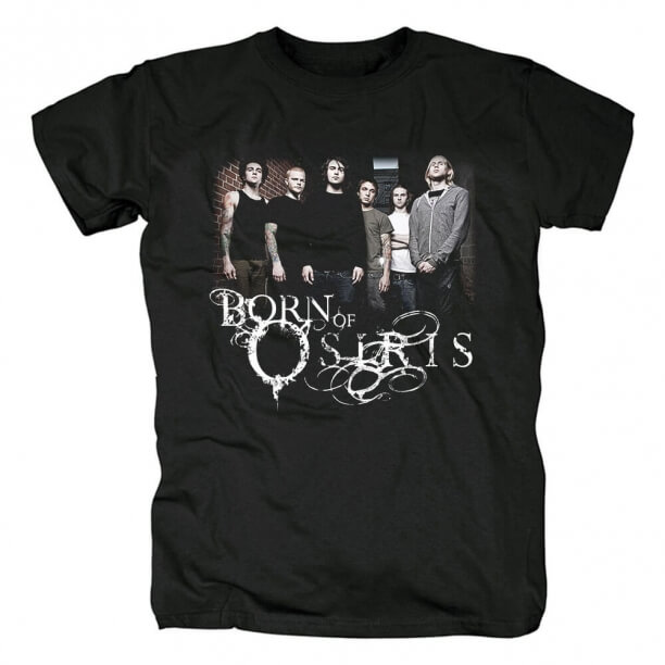 Nás Metal Rock Graphical Tees Born Of Osiris Band T-Shirt