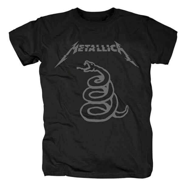 Bize Metal Kaya Grafik Tee Metallica Bant Tişört