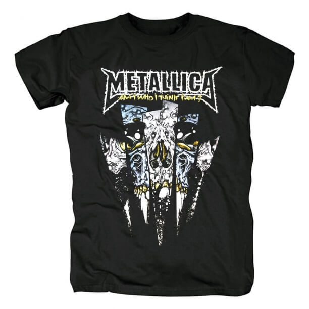 Us Metal Rock Graphic Tees Metallica Band T-Shirt