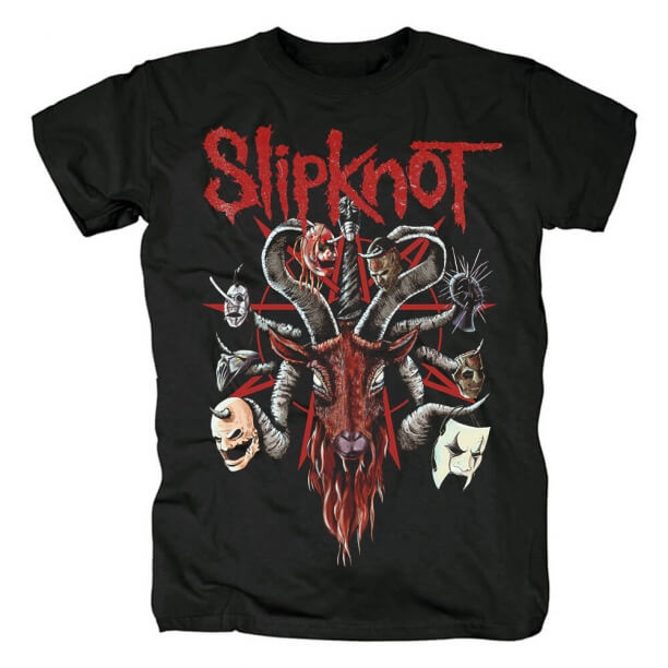Us Metal Rock Graphic Tees Slipknot Band T-Shirt