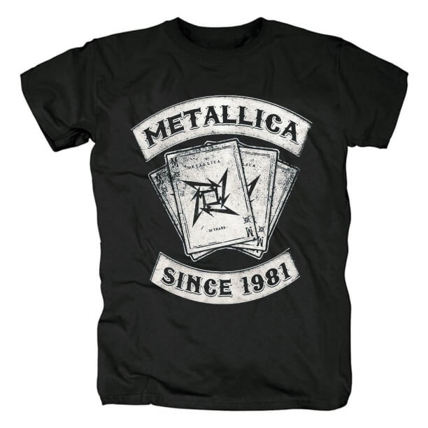 Us Metallica Dealer T-Shirt Hard Rock Metal Graphic Tees