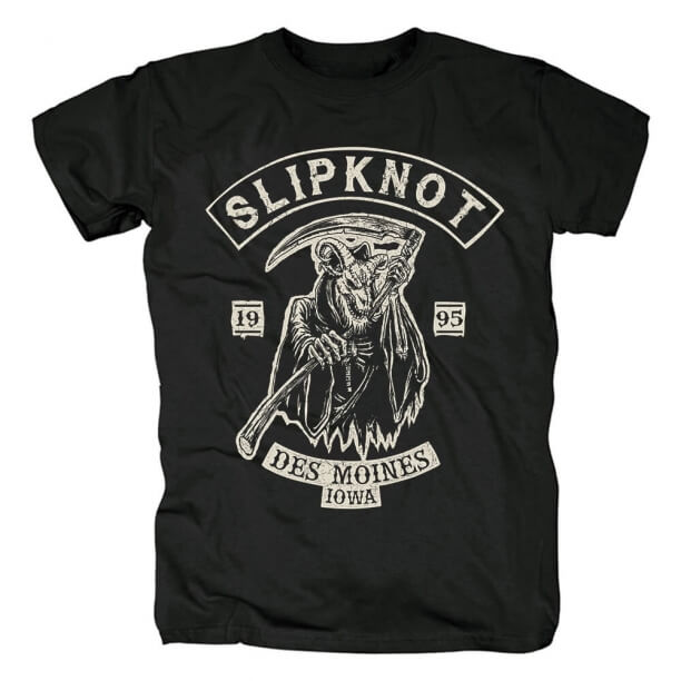 Nous Slipknot Band T-Shirt Chemises en métal