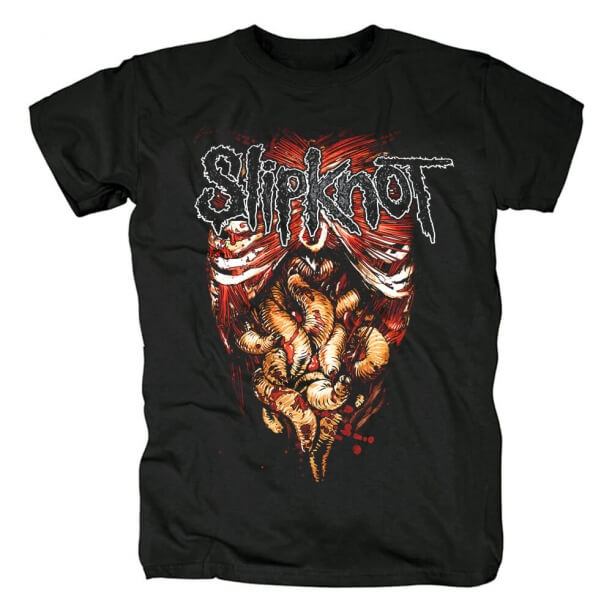 Maglietta Us Slipknot Maggots Metal Rock Band Graphic Tees