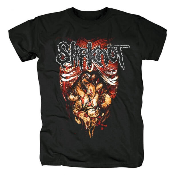 Us Slipknot Maggots T-Shirt Metal Rock Band Graphic Tees