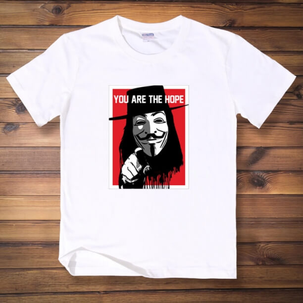 V for Vendetta Du er Hope T-shirt