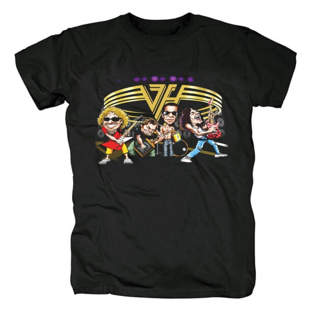 Van Halen Camisetas T-shirt da rocha do metal