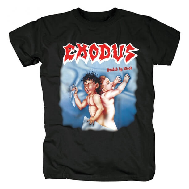Kan Tişörtlerin Uk Metal T-Shirt Gümrüklü Vintage Exodus