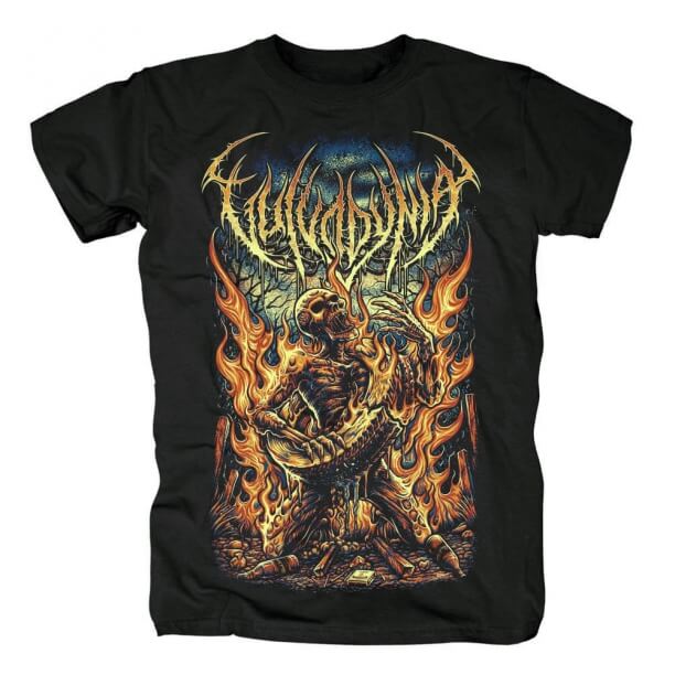 T-shirt da rocha do metal do Vulvodynia