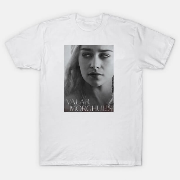 White Daenerys Targaryen Tシャツ