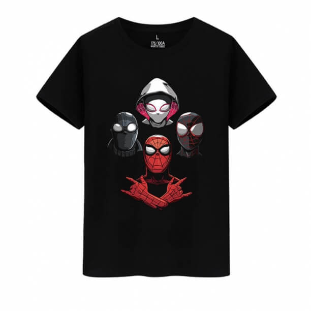 Marvel Hero Spiderman Tee Shirt Áo Avengers