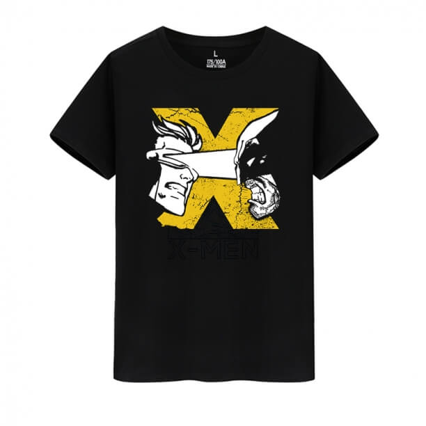 Cotton X-Men Camisa Marvel Super-herói Wolverine Camisetas