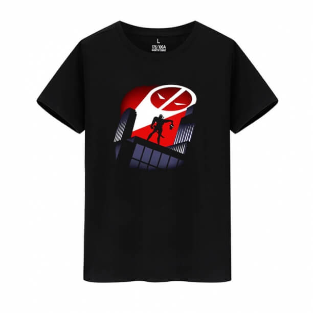 Marvel Hero Deadpool Camiseta Quente Tópico