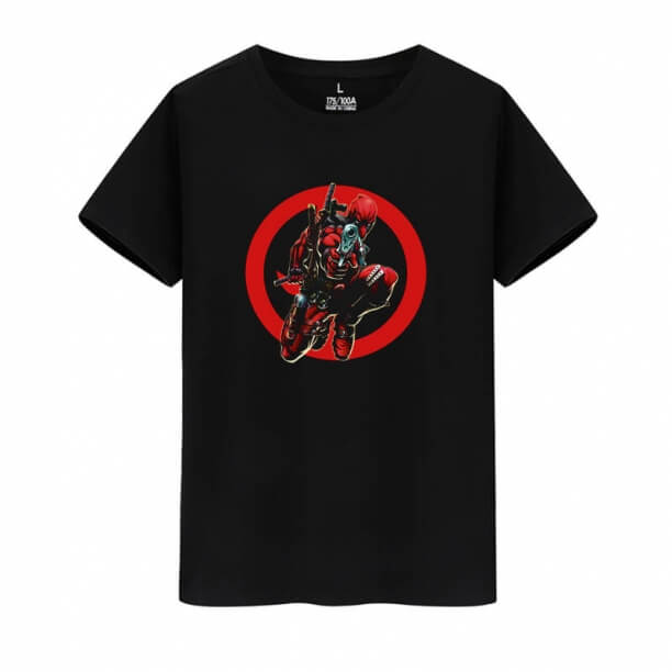 Áo sơ mi cá nhân Marvel Superhero Deadpool Tshirts