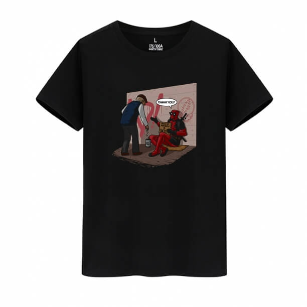 Marvel Hero Deadpool Tee Cool Tshirt
