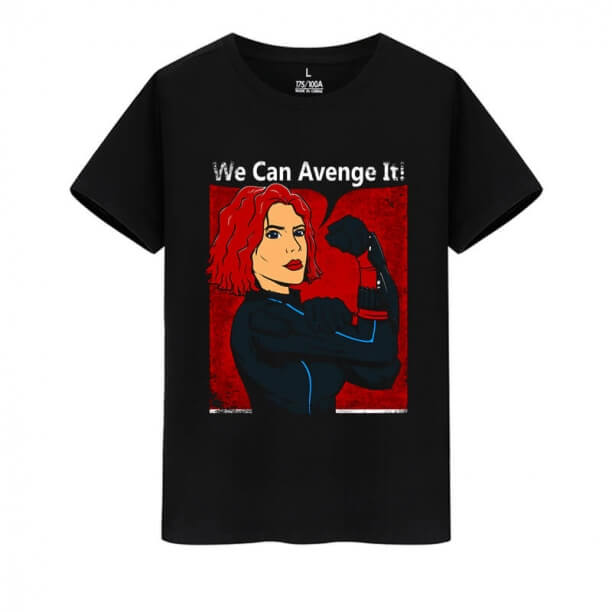 Black Widow Tee Marvel Avengers T-Shirt