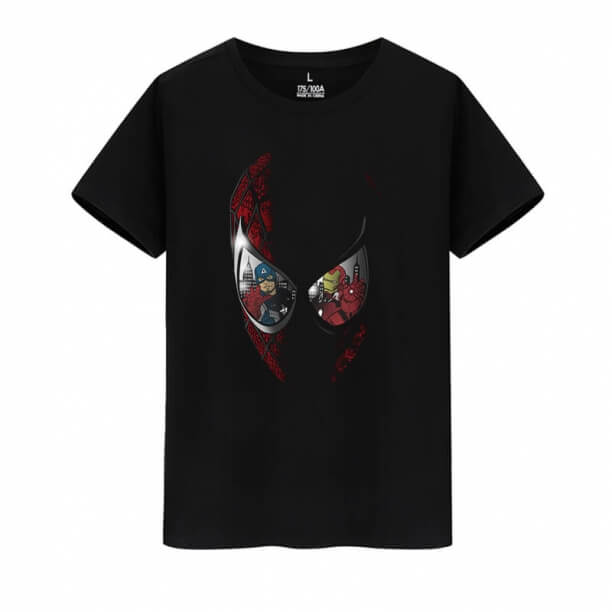 Áo thun cotton Marvel Superhero Spiderman Shirts