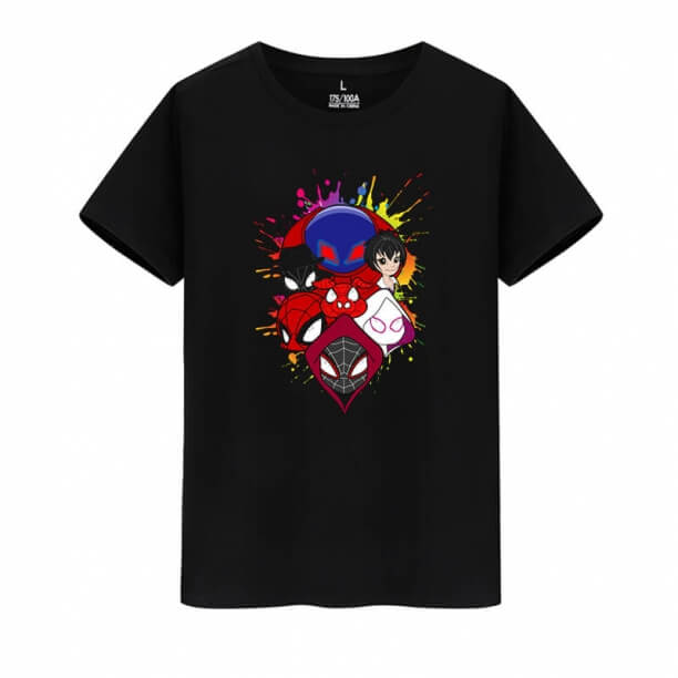 XXL Camiseta Marvel Super-Herói Camisas do Homem-Aranha