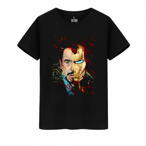 Marvel Hero Iron Man T-Shirts Avengers Tees