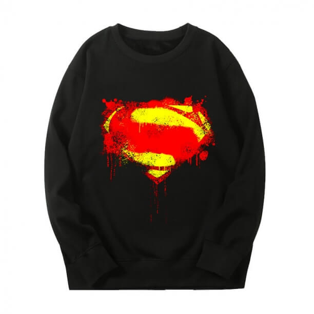 Superman Sweatshirts Marvel Quality Tops