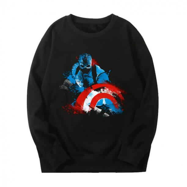 Captain America Sweatshirt Marvel The Avengers Veste
