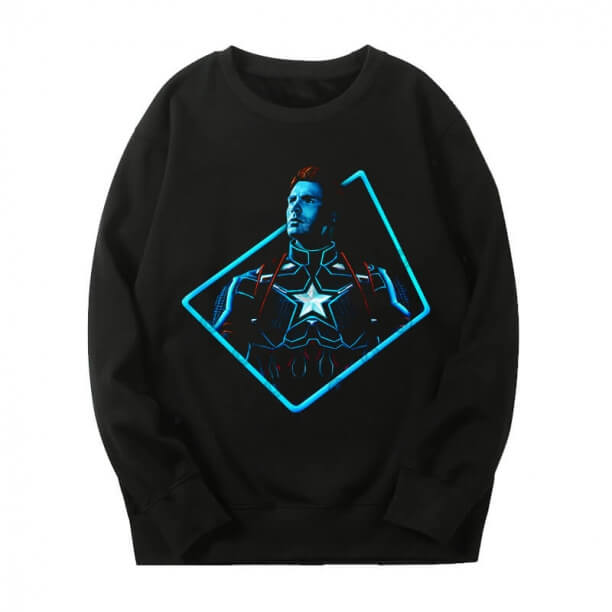 Marvel Captain America Coat The Avengers Sweatshirt