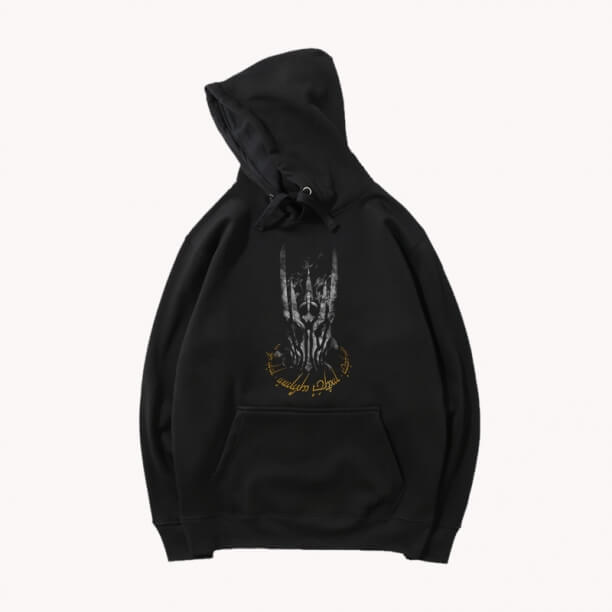 Serin Kapüşonlu Ceket Yüzüklerin Efendisi Hoodie