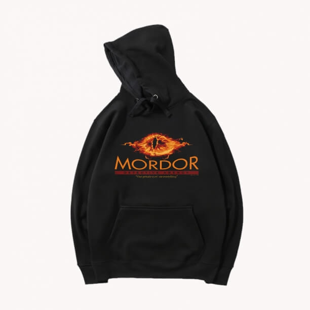 Senhor dos Anéis Capuz Casaco Quente Hoodie