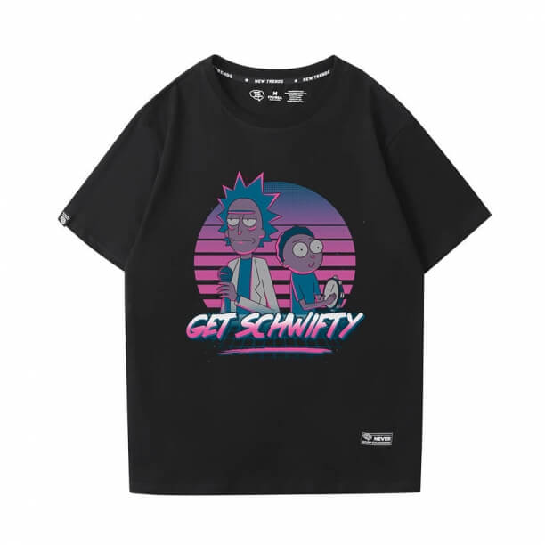 Rick and Morty Shirts Cotton Tee Shirt