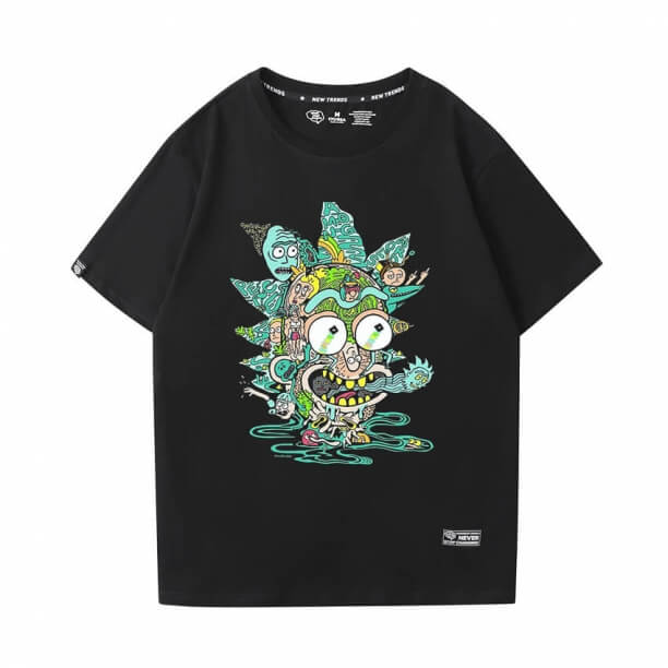 Rick og Morty shirts Bomuld Tee Shirt