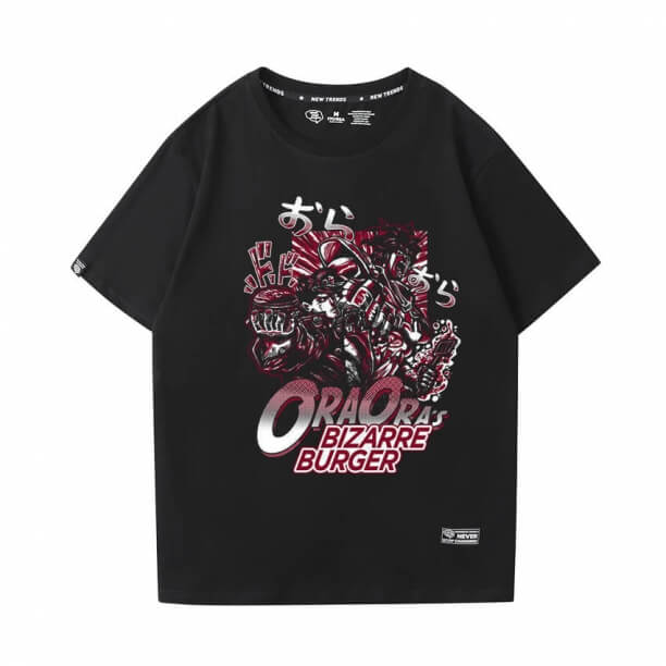 Anime Kujo Jotaro Tshirts JoJo Tee Áo sơ mi