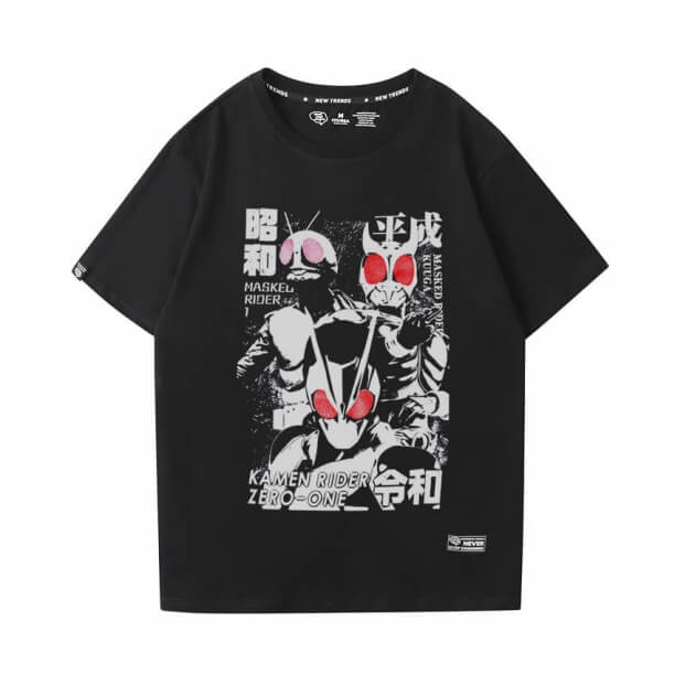 Tema caliente camisetas anime enmascarado Rider Camiseta