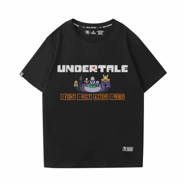 Undertale T-Shirts Cool Annoying Dog Skull Tshirts