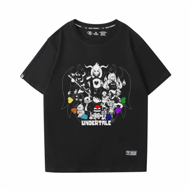 Kvalitet irriterende hund Skull Tee Shirt Undertale Shirt