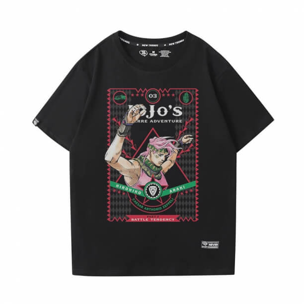 JoJo Tee Shirt Chủ đề nóng Anime Kujo Jotaro Shirt