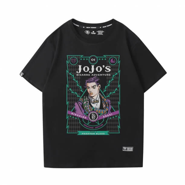 โจโจ้ Tshirt วินเทจอนิเมะ Kujo Jotaro เสื้อยืด