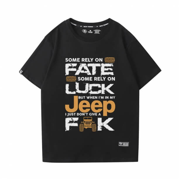 Camisetas de carro Camisas Legais Jeep Wrangler Camisetas