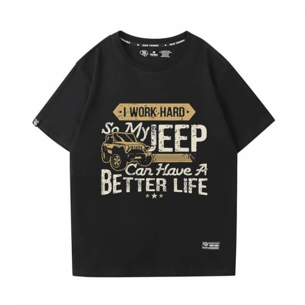 Car Tee Shirt Cool Jeep Wrangler Shirts